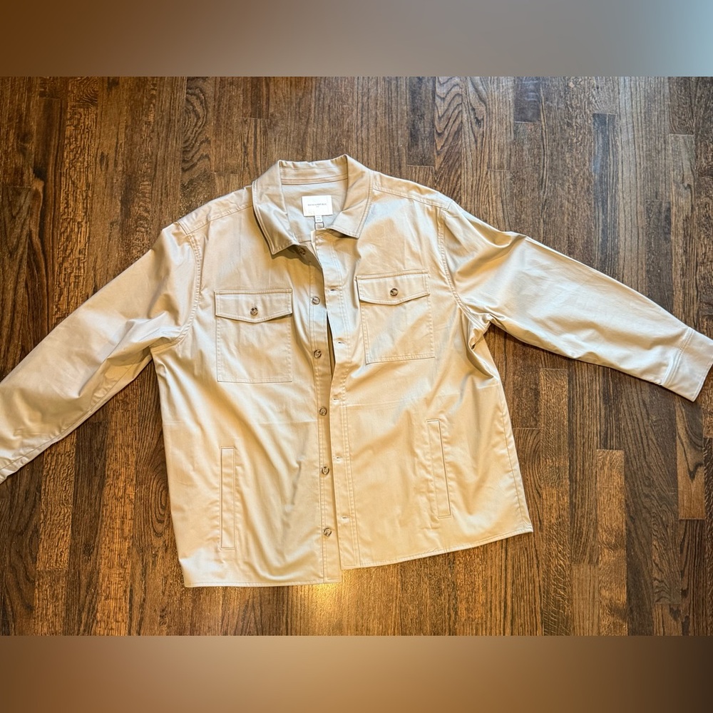 Banana Republic Men's Shacket (Shirt Jacket) in Tan size XXL NWT